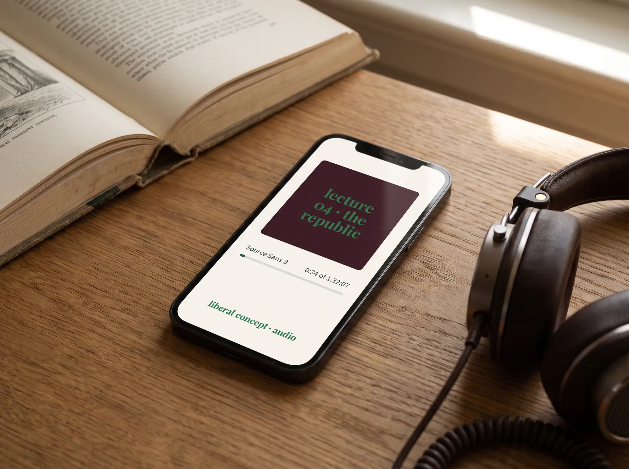 Liberal Concept Audio Library (Audio Library) — Lecture and seminar audio downloadable as standard MP3 files. No DRM, no app required, designed for long listens rather than short clips.